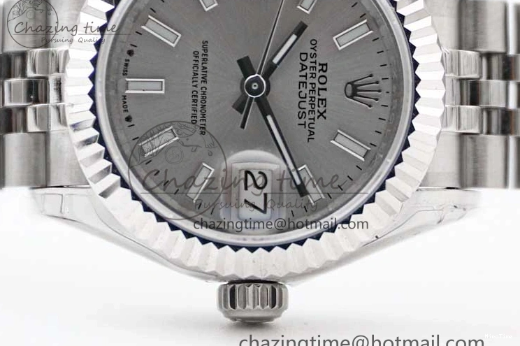 MiroTime 0103 Lady DateJust 28 SS TWF 1:1 Best Edition 904L Steel Silver Dial on President Bracelet NH Stylish 2178